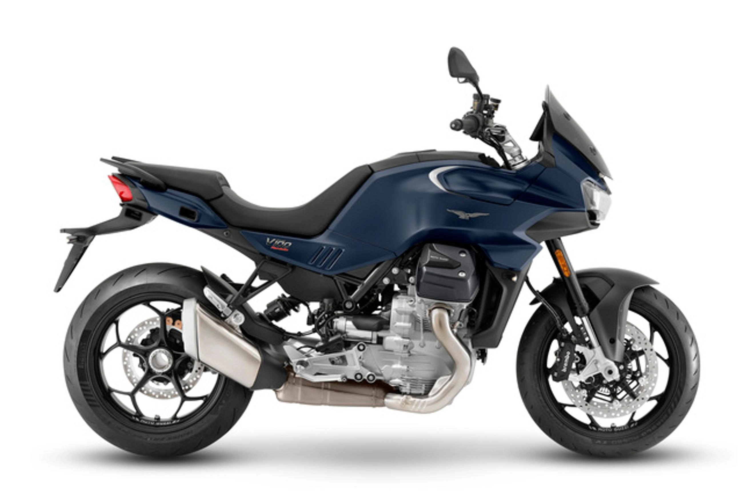 Moto Guzzi V100 Mandello in Blu Oceano