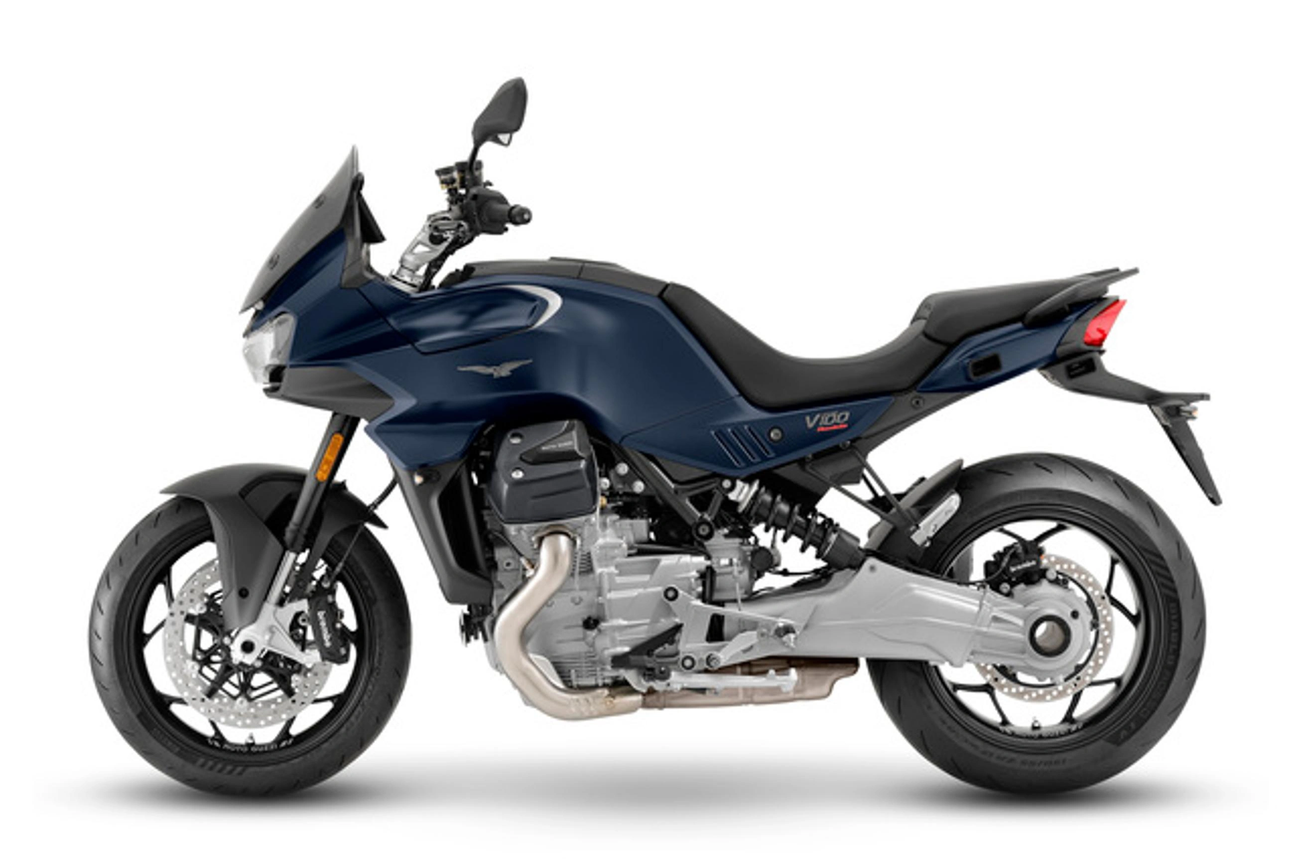 Moto Guzzi V100 Mandello in Blu Oceano