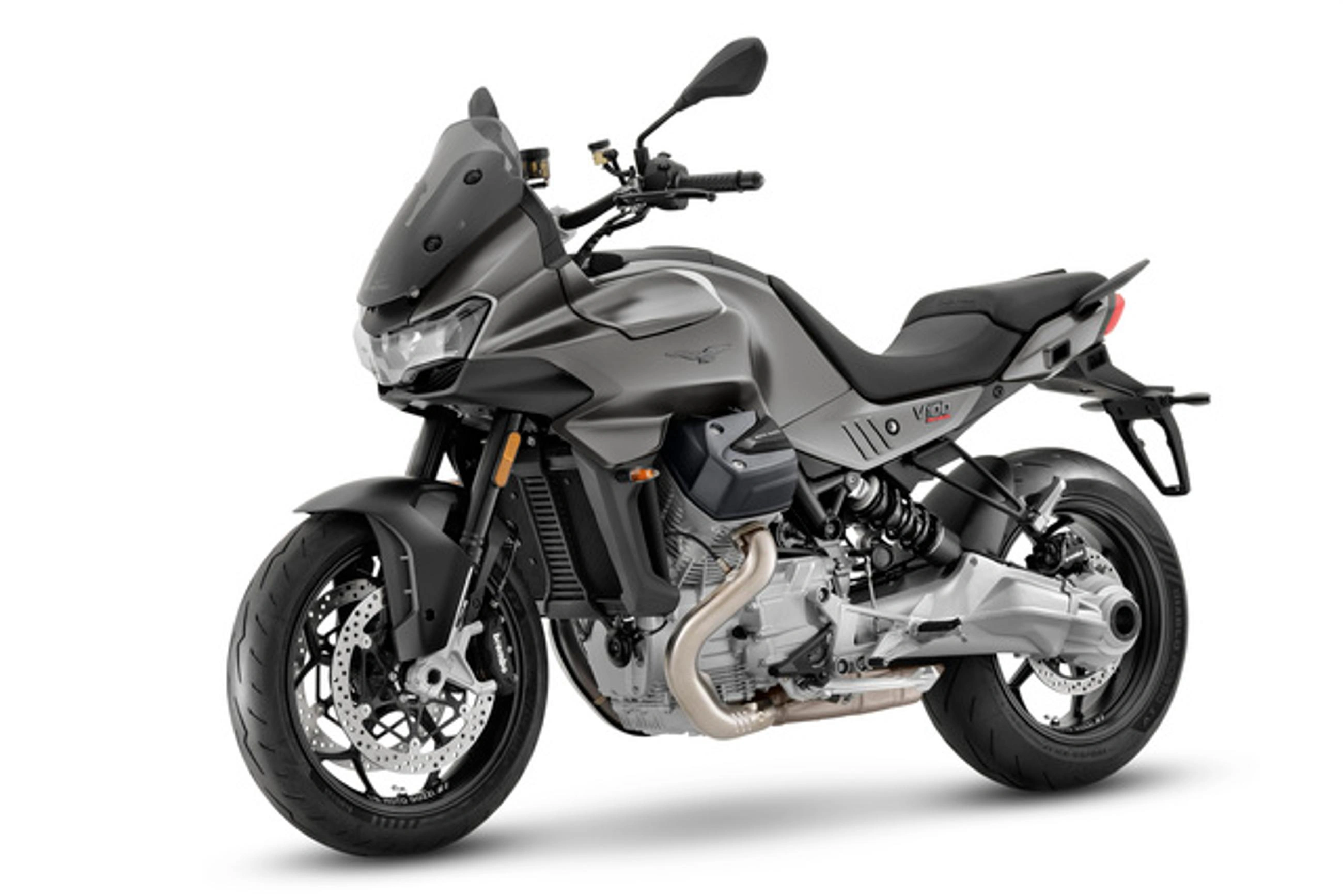 Moto Guzzi V100 Mandello in Grigio Titanio