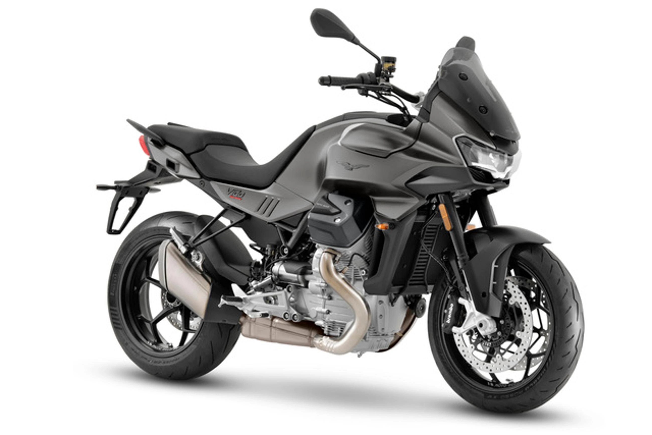 Moto Guzzi V100 Mandello in Grigio Titanio