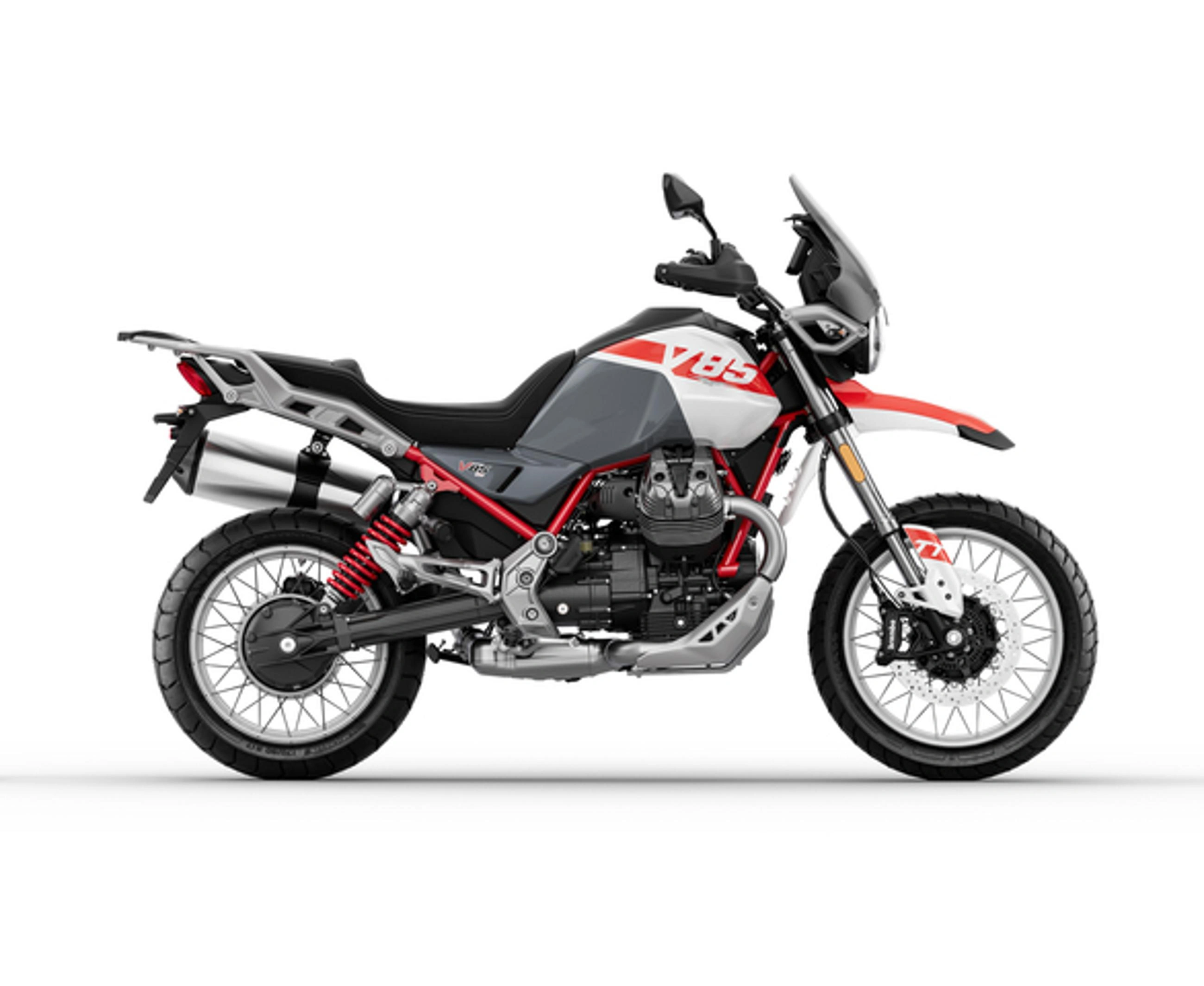 Moto Guzzi V85 TT side view