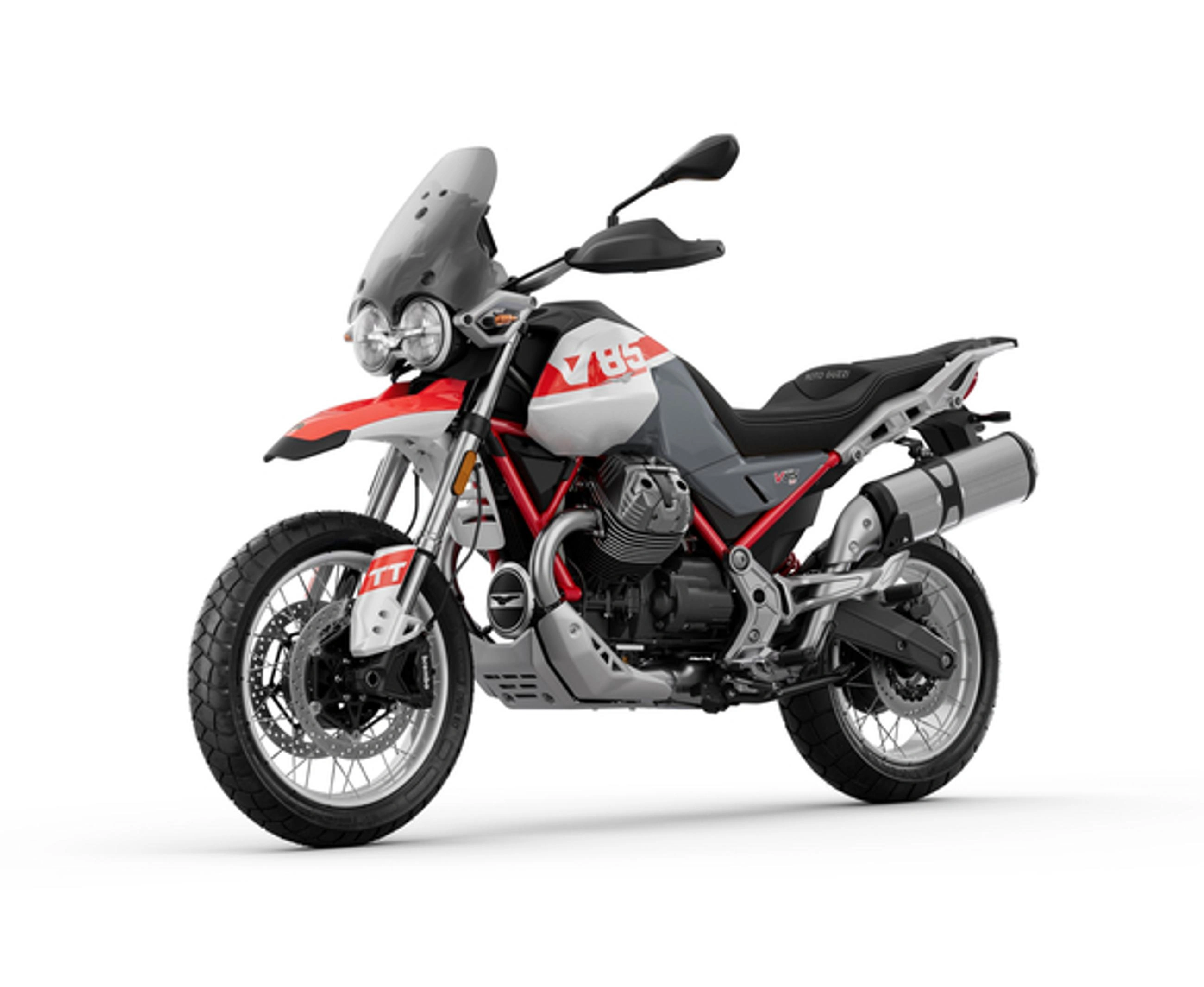 Moto Guzzi V85 TT in Grigio Yanar Dag