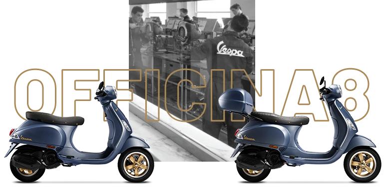 Vespa Officina 8 heritage workshop